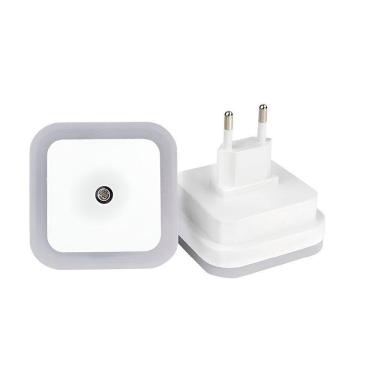 Imagem de Luz Led Noturna Sensor Iluminação Automática Emergência branco