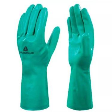 Imagem de Luva de látex nitrílica flocada 33 cm G - Delta Plus
