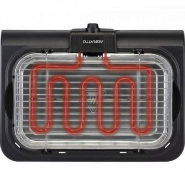 Imagem de Churrasqueira Elétrica Portátil Agratto CH2-02 Mr.Cheff 2000W Preto 220V