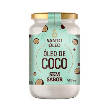 Imagem de Óleo de Coco Sem Sabor 500ml- Santo Óleo