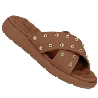 Imagem de Chinelo Modare 7222.102 Feminino, Marrom, 37