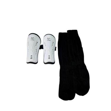 Imagem de Kit Caneleira Fraldinha e Meião Infantil para Futebol-Unissex