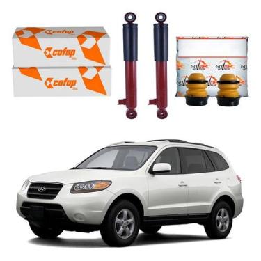 Imagem de Kit Amortecedor Traseiro Cofap Santa Fe 2.7 2006 A 2009