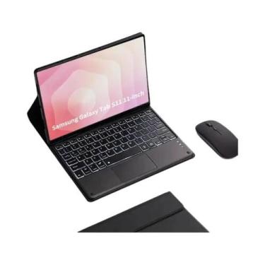 Imagem de Capa Com Teclado Bluetooth Sem Fio Para Samsung Galaxy Tab S11 2025 De