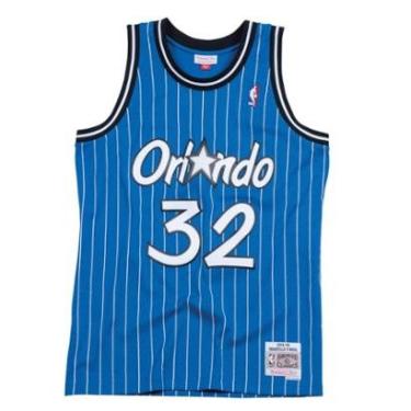 Imagem de Regata Mitchell & Ness NBA Swingman Jersey Orlando Magic Road Shaquille O'Neal 1994-95...