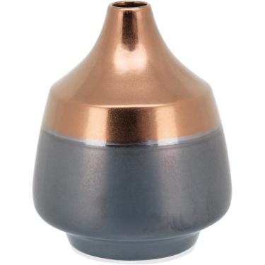Imagem de VASO BELI CERÂMICA 24x20x20cm BRONZE