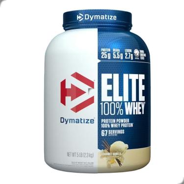 Imagem de Whey Protein Elite 100% Powder 2,3Kg 5Lbs Dymatize-Unissex