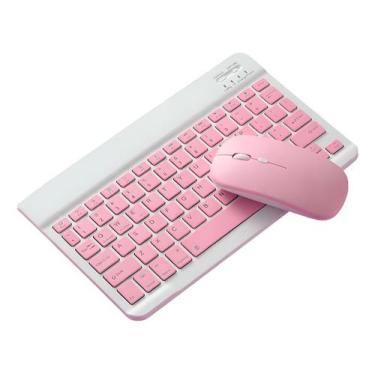 Imagem de Teclado + Mouse Bluetooth Para iPad 7ªth A2197 A2200 A2198 - Otemu, So