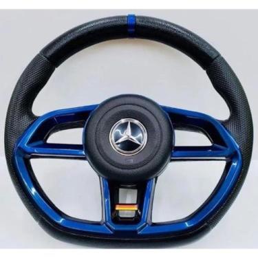 Imagem de Volante Esportivo Gti Caminhão MB 1620/709/1113 Azul - Mercedes-Benz