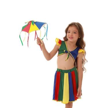 Imagem de Fantasia Infantil Menina Muvilê, Estampado, 6