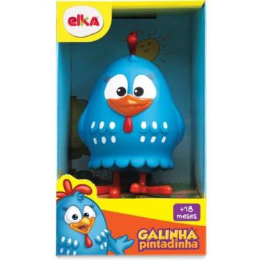 Imagem de Boneco e Personagem Galinha Pintadinha 14CM. - ELKA
