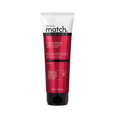 Imagem de Shampoo para cabelos match o boticário 250ml - diversos