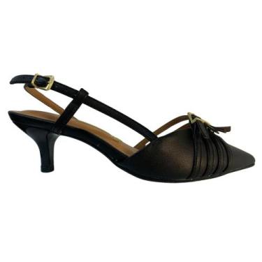 Imagem de Sapato vizzano salto baixo ref:1122.890 feminino, Preto, 38