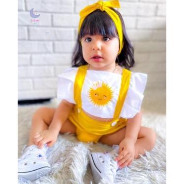 Imagem de Romper Bebê Menina Sol - LalunakidsOficial