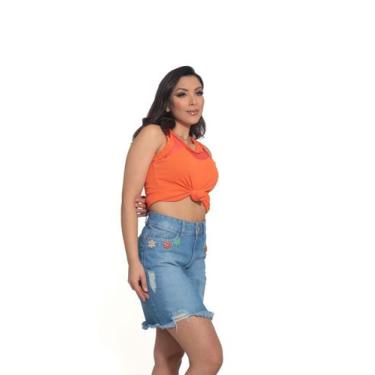 Imagem de Saia Fem Jeans - Elegance Denim, Jeans, 36