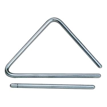 Imagem de Mini Triângulo Em Aço Cromado Com 15cm Torelli Tl602 - 1990, 1, 1
