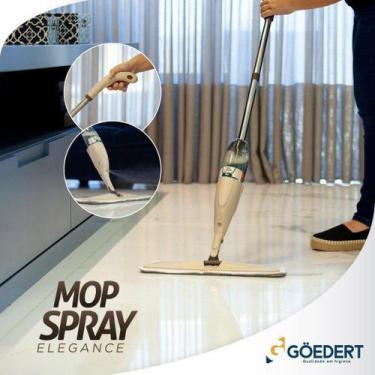 Imagem de Vassoura Rodo Esfregão Mop Spray Nobre Elegance Com Reservatório de 30