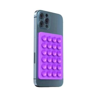 Imagem de Suporte De Silicone Multicolorido Com Ventosa Para Celular Universal A