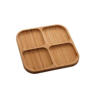 Imagem de Petisqueira Bambu c/ 4 Divisórias Square1346 Lyor