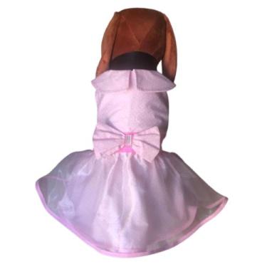Imagem de Vestido de festa para cães - Totó & Cia, Rosa, 6