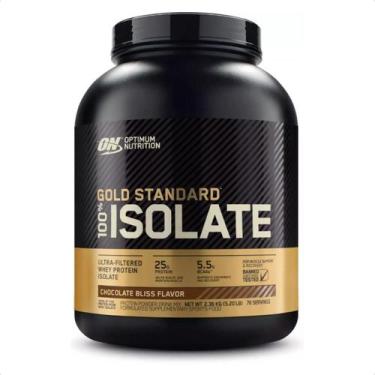 Imagem de 100% Isolate Whey Gold Standard 2,28Kg 5,02 LBS Optimum Nutrition, Cho