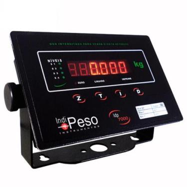 Imagem de Indicador de Peso IDP7000 UNO - INDIPESO, com Bateria em Aço Carbono
