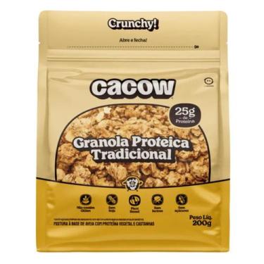 Imagem de Granola Proteica Cacow Tradicional 200g -, Tradicional
