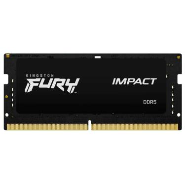 Imagem de Memória RAM para Notebook Kingston Fury Impact DDR5 4800MHz com 8GB Preto KF548S38IB-8