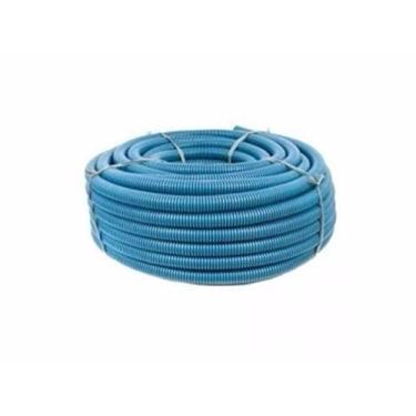 Imagem de Eletroduto Corrugado PVC 25mm x 50m Azul Topflex