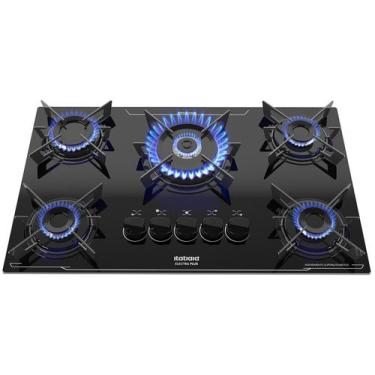 Imagem de Cooktop 5 Bocas a Gás GLP Itatiaia Tripla Chama Preto Electra Plus, Pr