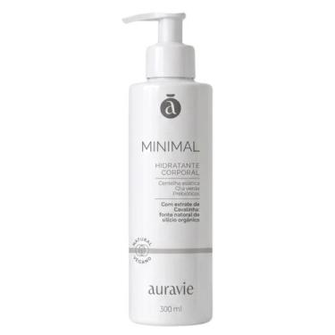Imagem de Hidratante Corporal Natural Minimal 300ml Auravie Vegano Hidratação Di