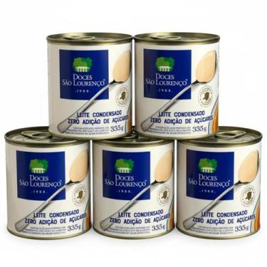 Imagem de Kit c/ 5und Leite Condensado Diet SAO LOURENCO 335g