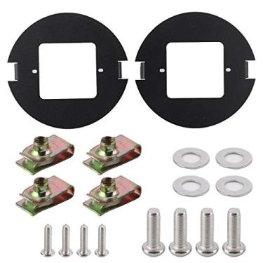 Imagem de Aramox Suporte de farol de neblina, suporte de montagem de luz de neblina, acessório de liga de alumínio adequado para Tacoma 05-11/Tundra 07-13