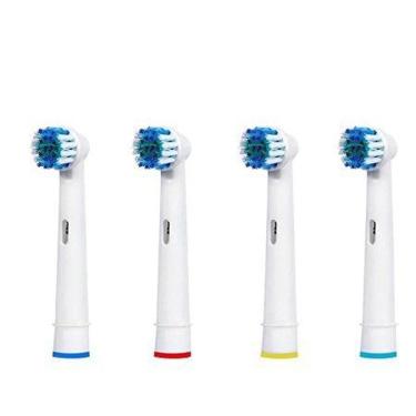 Imagem de Refil Escova De Dentes Elétrica Genkent Pack Com 4