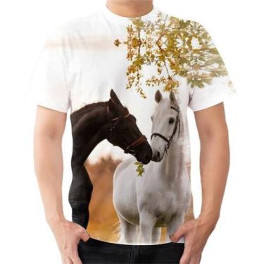Imagem de Camisa Camiseta Personalizada Animal Cavalo Cavalgar Esilo 9 - Dias No