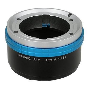 Imagem de Adaptador de montagem de lente Fotodiox Pro, lentes de montagem de baioneta Arri (Arri-B) para adaptador de câmera sem espelho Sony E-Mount - para corpos de câmera Sony Alpha E-Mount (APS-C e Full Frame, como NEX-7, a5100, a7II)
