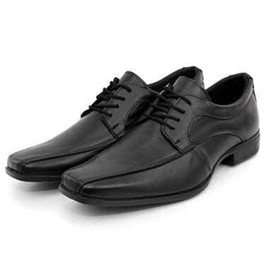 Imagem de Sapato social masculino couro BBR2 9110001 Pto Cor:Preto;Tamanho:41;Genero:Masculino