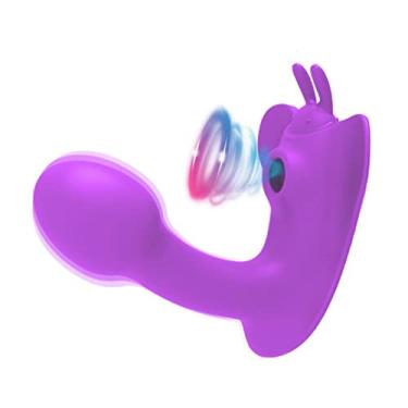 Imagem de Vibradores Estimulador Clitóris Sucção Feminino Com Controle Remoto Brinquedo Sexual 20 Frequências Zatla (Roxo)