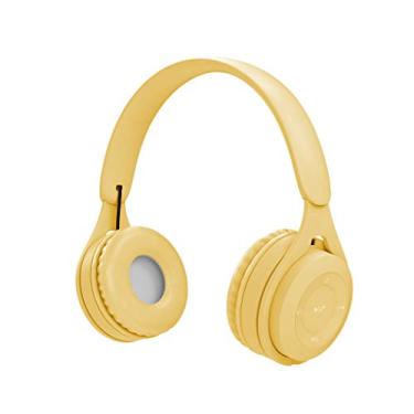 Imagem de Fone de Ouvido Bluetooth Sem Fio Anti Ruido Com Microfone Embutido Headset Diversas Cores (Amarelo)