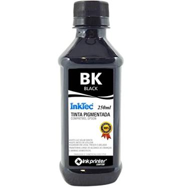 Imagem de Tinta Inktec Preta Pigmentada para Impressora Epson (250ml)
