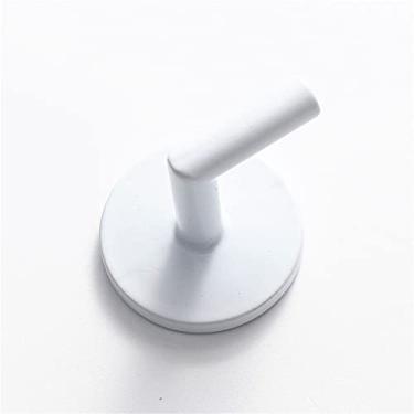 Imagem de Decore móveis domésticos Gancho durável Decoração de casa Cortina de armazenamento Pendurado na parede Ganchos de amarração, Branco