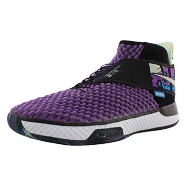 Imagem de Nike Air Zoom UNVRS Basketball Shoes (Sizes 3.5-15) (5, Vivid Purple/White)