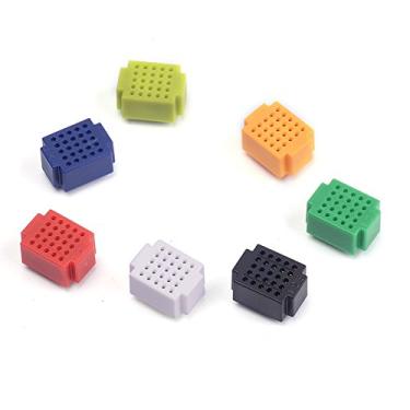 Imagem de Placa de circuito PCB Cylewet 25 Tie Points Mini placa de pão sem solda para Arduino 2 x 1,5 cm (pacote com 7) CYT1029