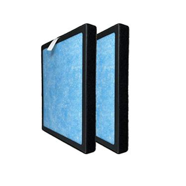 Imagem de Nispira HEPA 3 em 1 com filtro de carbono original azul de substituição para purificador de ar YIOU R1, 2 pacotes