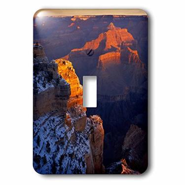Imagem de 3dRose lsp_189895_1 EUA, Arizona, Grand Canyon Np, Winter Sunrise From Hopi Point Light Switch Cover