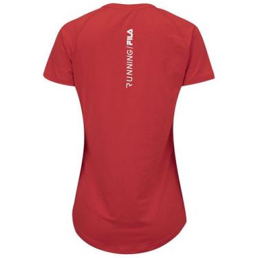 Imagem de Camiseta Fila Pro Feminina - Vermelho