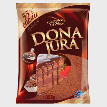 Imagem de Chocolate em Pó Solúvel 55% Cacau Dona Jura 1,005Kg - Cacau Foods