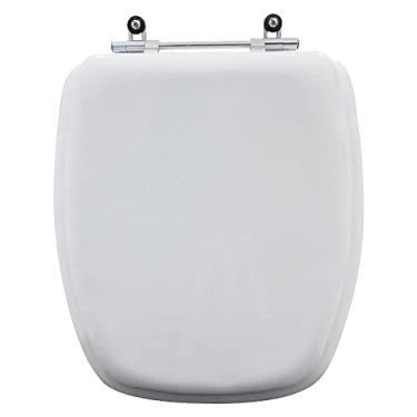 Imagem de Assento Sanitario Almofadado Amarilis Branco para Vaso Fiori