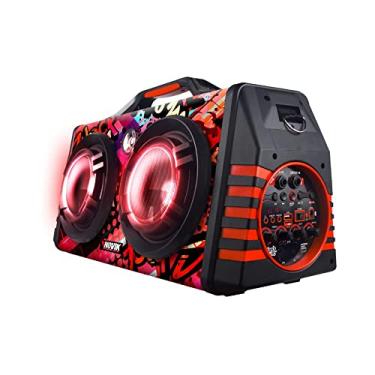 Imagem de CAIXA DE SOM ATIVA PORTáTIL 60W SHOCK26 BLUETOOTH/USB/SD E ENTRADAS PARA MICROFONE E GUITARRA