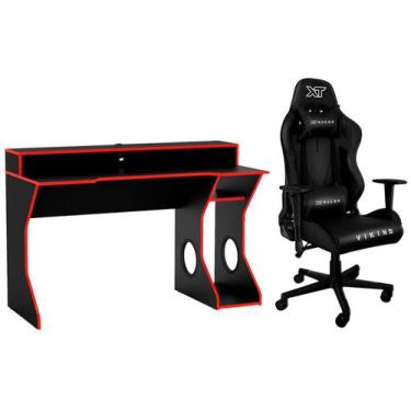 Kit Cadeira Gamer Completo Somente Aqui Com Garantia e Nf-e em Promoção é  no Buscapé